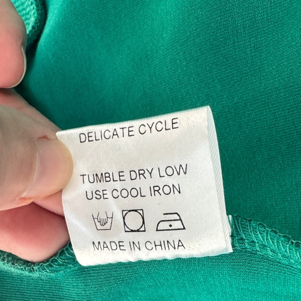 Squid Game 2 Netflix Official Track Jacket | Size S/M | Teal | Zip-Up | Cotton - Picture 8 of 8